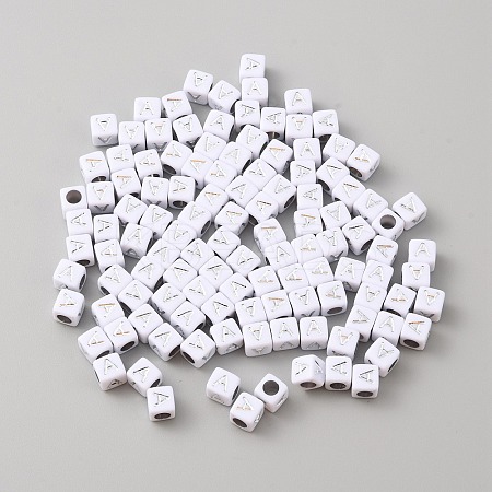 Opaque Acrylic Beads LS-SACR-TAC0001-05E-1
