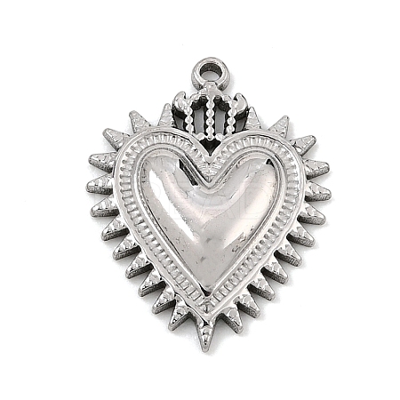 304 Stainless Steel Pendants SA-CBAA487-13P-1