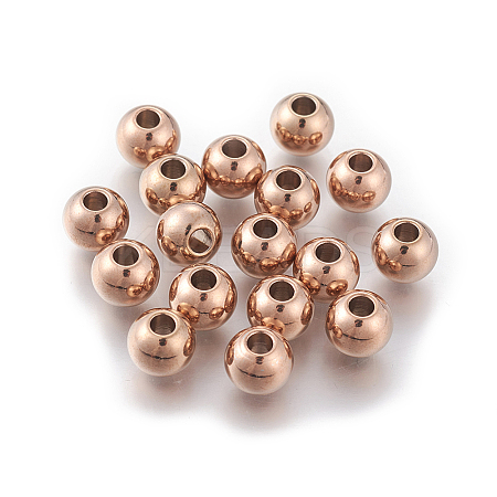 Ion Plating(IP) 304 Stainless Steel Spacer Beads LS-STAS-G130-62RG-1