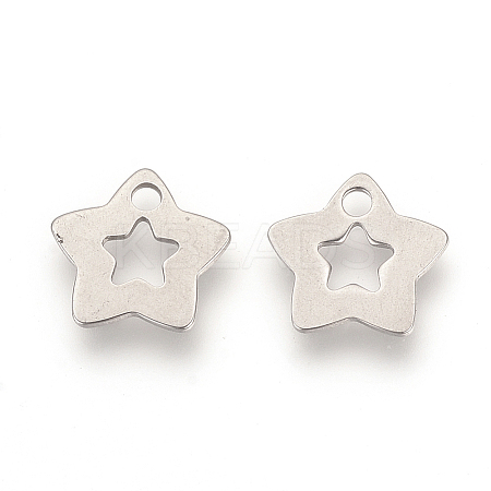 Tarnish Resistant 201 Stainless Steel Pendants LS-STAS-S057-21-1