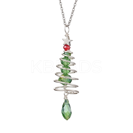 304 Stainless Steel Necklaces NJEW-JN05041-1