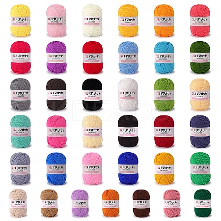 4-Ply Polyester & Acrylic Fiber Yarn for Tufting Gun Rugs PW-WG2A0C2-M-1-1