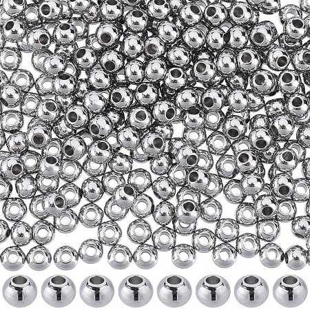 SUNNYCLUE 304 Stainless Steel Spacer Beads STAS-SC0006-87B-1