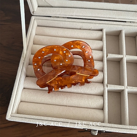 Cellulose Acetate(Resin) Claw Hair Clips PW-WG6ED29-01-1