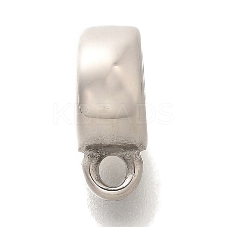 304 Stainless Steel Pendant Bails STAS-G350-25P-1