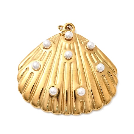 304 Stainless Steel Pendants STAS-B093-30G-02-1