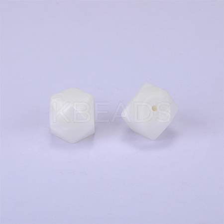 Hexagonal Silicone Beads SI-JX0019A-41-1