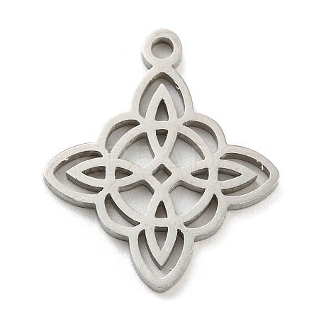 Non-Tarnish 304 Stainless Steel Pendants STAS-P330-04P-1