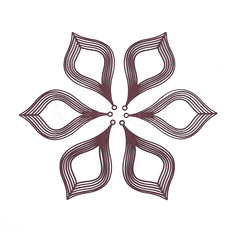430 Stainless Steel Filigree Pendants LS-X-STAS-S108-09C-1