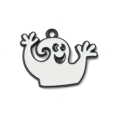 Halloween Theme Alloy Enamel Pendants X1-ENAM-I060-11B-1