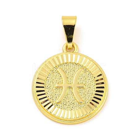 Brass Pendants KK-P263-14G-02-1