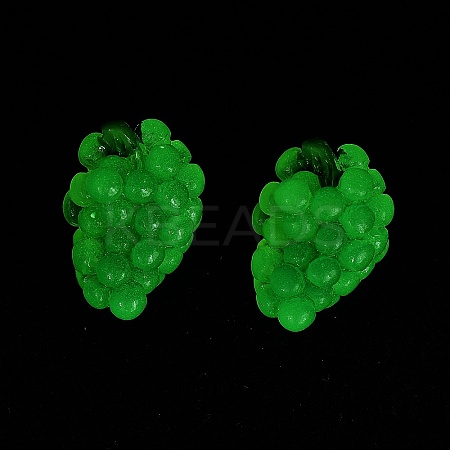 Luminous Resin Cabochons LS-CRES-D277-03A-1