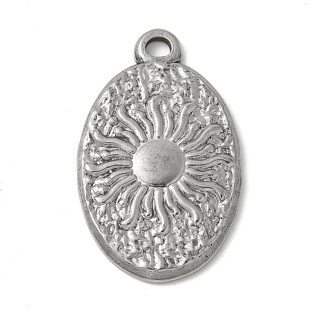 304 Stainless Steel Pendants STAS-L277-03C-P-1