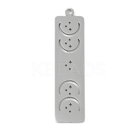 Non-Tarnish 304 Stainless Steel Pendants STAS-L279-024P-1