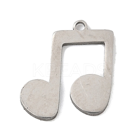 201 Stainless Steel Charms STAS-S174-02P-1