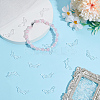100G Transparent Acrylic Beads OACR-ME0001-07-4