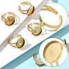 8Pcs 304 Stainless Steel Cuff Ring Settings STAS-BBC0008-13C-3