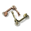 6Pcs 2 Colors Tibetan Style Alloy Pendants FIND-FS0002-58-2