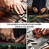 Leather Credit Card Wallets for Women Men AJEW-WH20007-10A-7