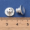 Brass Studs Earrings Findings FIND-Z039-10B-S-3