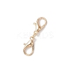 Zinc Alloy Lobster Claw Clasps PALLOY-JF04249-01-3