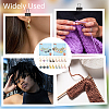 2 Sets 2 Style Cow & Sheep Alloy Enamel Charm Locking Stitch Marker HJEW-NB0002-10-6