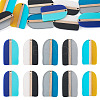 10Pcs 5 Colors Resin & Wood Pendants RESI-TA0004-53-1