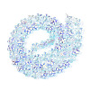 Transparency Electroplate Glass Beads Strands GLAA-T023-38A-06-2