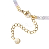Summer Beach 304 Stainless Steel Pendant Necklaces for Women NJEW-JN05241-03-5
