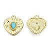 Rack Plating Alloy Pendants PALLOY-T077-179-1