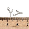 304 Stainless Steel Charms STAS-G356-08P-Y-3