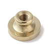 Golden Tone Wax Seal Brass Stamp Head DIY-B079-01G-N-3
