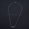 Non-Tarnish 201 Stainless Steel Pendant Necklaces LS-NJEW-S105-JN520-1-2