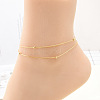 Stainless Steel Charm Anklets for Women WG18C2B-15-1