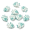 10Pcs Handmade Porcelain Beads PORC-YW0001-24A-1