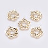 Brass Pendants KK-I622-46G-B-NF-1