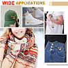 4Pcs 4 Styles Steel Heavy Duty Safety Pins JEWB-CA00008-7