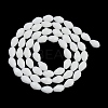 Opaque Solid Color Beads Strands EGLA-N013-P8mm-D02-2