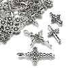 35Pcs 7 Styles Tibetan Style Alloy Pendants TIBE-FP0001-20-2