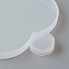 Flower Lid Silicone Molds LS-AJEW-D046-17-4