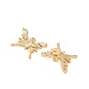 Brass Micro Pave Cubic Zirconia Pendants KK-S531-11G-A-2