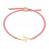 1Pc Adjustable Nylon Cord Slider Bracelets for Women BJEW-LP0001-32M-03-1
