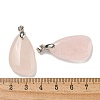 Natural & Synthetic Mixed Gemstone Pendants G-G147-02P-4