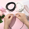 Waxed Cotton Cord Necklace Making MAK-YW0001-25A-4