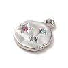 304 Stainless Steel Pendants STAS-L022-241P-2