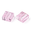 Handmade Silver Foil Lampwork Beads FOIL-S006-12x12mm-02-3