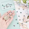 Rhinestone Charms STAS-UN0014-10G-2