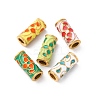 304 Stainless Steel Enamel European Beads STAS-I331-29G-1