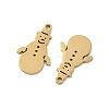Christmas 201 Stainless Steel Pendants STAS-P428-01B-G-2