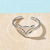 304 Stainless Steel Adjustable Cuff Rings RJEW-Z105-01P-07-2